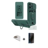 MARSİLYAN™- iPhone 13 Pro Max Kılıf Vadi Form Prime - Siyah 3D Antistatik Hayalet Cam Ekran Koruyucu + Pers Alüminyum Kamera Lens - GD