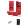 MARSİLYAN™- iPhone 13 Pro Max Kılıf Vadi Form Prime - Siyah 3D Antistatik Hayalet Cam Ekran Koruyucu + Shine Kamera Lens Koruma Cam - MI
