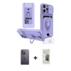MARSİLYAN™- iPhone 13 Pro Max Kılıf Vadi Form Prime - Siyah 6D Mat Seramik Hayalet Nano Ekran Koruyucu + Neon Fosforlu Kamera Lens - BZ
