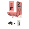 MARSİLYAN™- iPhone 13 Pro Max Kılıf Vadi Form Prime - Siyah 6D Mat Seramik Hayalet Nano Ekran Koruyucu + Raze Metal Kamera Lens - GD