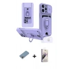 MARSİLYAN™- iPhone 13 Pro Max Kılıf Vadi Form Prime - Siyah Bilvis 3D Mat Cam Ekran Koruyucu + Gökkuşağı Shine Kamera Lens Koruma Cam