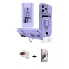 MARSİLYAN™- iPhone 13 Pro Max Kılıf Vadi Form Prime - Siyah Bilvis 3D Mat Cam Ekran Koruyucu + Kırmızı Pers Alüminyum Kamera Lens