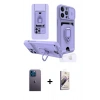 MARSİLYAN™- iPhone 13 Pro Max Kılıf Vadi Form Prime - Siyah Bilvis 3D Mat Cam Ekran Koruyucu + Neon Fosforlu Kamera Lens - MI
