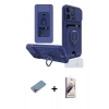 MARSİLYAN™- iPhone 13 Pro Max Kılıf Vadi Form Prime - Siyah Bilvis 3D Mat Cam Ekran Koruyucu + Shine Kamera Lens Koruma Cam - PE