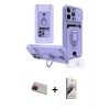 MARSİLYAN™- iPhone 13 Pro Max Kılıf Vadi Form Prime - Siyah Bilvis 3D Mat Cam Ekran Koruyucu + Rainbow Kamera Lens Koruma Cam - KI