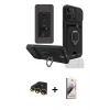 MARSİLYAN™- iPhone 13 Pro Max Kılıf Vadi Form Prime - Siyah Bilvis 3D Mat Cam Ekran Koruyucu + Raze Metal Kamera Lens - GD