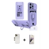 MARSİLYAN™- iPhone 13 Pro Max Kılıf Vadi Form Prime - Siyah Bilvis 3D Mat Cam Ekran Koruyucu + Shine Kamera Lens - GD
