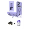 MARSİLYAN™- iPhone 13 Pro Max Kılıf Vadi Form Prime - Siyah Bilvis 5in1 3D Magic Cam Ekran Koruyucu + Gold Raze Metal Kamera Lens