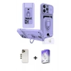 MARSİLYAN™- iPhone 13 Pro Max Kılıf Vadi Form Prime - Siyah Bilvis 5in1 3D Magic Cam Ekran Koruyucu + Shine Kamera Lens - GD