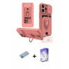 MARSİLYAN™- iPhone 13 Pro Max Kılıf Vadi Form Prime - Siyah Bilvis 5in1 3D Magic Cam Ekran Koruyucu + Shine Kamera Lens Koruma Cam - MI