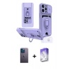 MARSİLYAN™- iPhone 13 Pro Max Kılıf Vadi Form Prime - Siyah Bilvis 5in1 3D Magic Cam Ekran Koruyucu + Neon Fosforlu Kamera Lens - MI