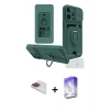 MARSİLYAN™- iPhone 13 Pro Max Kılıf Vadi Form Prime - Siyah Bilvis 5in1 3D Magic Cam Ekran Koruyucu + Pers Alüminyum Kamera Lens - GI