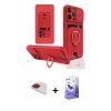 MARSİLYAN™- iPhone 13 Pro Max Kılıf Vadi Form Prime - Siyah Bilvis 5in1 5D Magic Hayalet Cam Ekran Koruyucu + Pers Alüminyum Kamera Lens - KI