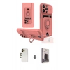 MARSİLYAN™- iPhone 13 Pro Max Kılıf Vadi Form Prime - Siyah Bilvis Hayalet Cam Ekran Koruyucu + Shine Kamera Lens - GD