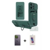 MARSİLYAN™- iPhone 13 Pro Max Kılıf Vadi Form Prime - Siyah Joko 5D Cam + Neon Fosforlu Kamera Lens - YL