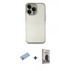 MARSİLYAN™- iPhone 13 Pro Max Kılıf Vadi Minimal - Siyah Bilvis Hayalet Cam Ekran Koruyucu + Shine Kamera Lens Koruma Cam - MI