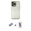 MARSİLYAN™- iPhone 13 Pro Max Kılıf Vadi Minimal - Siyah Joko 5D Cam + Shine Kamera Lens Koruma Cam - PE