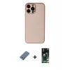MARSİLYAN™- iPhone 13 Pro Max Kılıf Yadigar Klasik - Şeffaf 360 Full Body Arka Koruyucu + Metal Kamera Lens Koruma Cam - AKYL