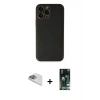 MARSİLYAN™- iPhone 13 Pro Max Kılıf Yadigar Klasik - Şeffaf 360 Full Body Arka Koruyucu + Pers Alüminyum Kamera Lens - SABE