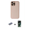 MARSİLYAN™- iPhone 13 Pro Max Kılıf Yadigar Klasik - Şeffaf 360 Full Body Arka Koruyucu + Renkli Kamera Lens Koruma Cam - MI