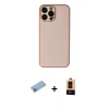 MARSİLYAN™- iPhone 13 Pro Max Kılıf Yadigar Klasik - Şeffaf Maxco Cam Ekran Koruyucu + Shine Kamera Lens Koruma Cam - MI