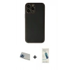 MARSİLYAN™- iPhone 13 Pro Max Kılıf Yadigar Klasik - Şeffaf Pasifik Cam Ekran Koruyucu + Rainbow Kamera Lens Koruma Cam - MI