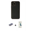 MARSİLYAN™- iPhone 13 Pro Max Kılıf Yadigar Klasik - Şeffaf Pasifik Cam Ekran Koruyucu + Renkli Kamera Lens Koruma Cam - TU