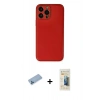 MARSİLYAN™- iPhone 13 Pro Max Kılıf Yadigar Klasik - Siyah 6D Mat Seramik Hayalet Nano Ekran Koruyucu + Mavi Shine Kamera Lens Koruma Cam