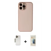 MARSİLYAN™- iPhone 13 Pro Max Kılıf Yadigar Klasik - Siyah 6D Mat Seramik Hayalet Nano Ekran Koruyucu + Shine Kamera Lens - GD