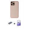 MARSİLYAN™- iPhone 13 Pro Max Kılıf Yadigar Klasik - Siyah Bilvis 5in1 5D Magic Hayalet Cam Ekran Koruyucu + Renkli Kamera Lens Koruma Cam - YL