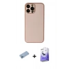 MARSİLYAN™- iPhone 13 Pro Max Kılıf Yadigar Klasik - Siyah Bilvis 5in1 5D Magic Hayalet Cam Ekran Koruyucu + Shine Kamera Lens Koruma Cam - MI