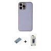 MARSİLYAN™- iPhone 13 Pro Max Kılıf Yadigar Klasik - Siyah Bilvis Hayalet Cam Ekran Koruyucu + Shine Kamera Lens Koruma Cam - GI