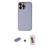 MARSİLYAN™- iPhone 13 Pro Max Kılıf Yadigar Klasik - Siyah Joko 5D Cam + Renkli Kamera Lens Koruma Cam - TU