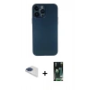 MARSİLYAN™- iPhone 13 Pro Max Kılıf Yadigar Yansıma Serisi - Şeffaf 360 Full Body Arka Koruyucu + Pers Alüminyum Kamera Lens - LT