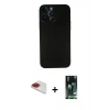 MARSİLYAN™- iPhone 13 Pro Max Kılıf Yadigar Yansıma Serisi - Şeffaf 360 Full Body Arka Koruyucu + Pers Alüminyum Kamera Lens - KI