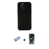 MARSİLYAN™- iPhone 13 Pro Max Kılıf Yadigar Yansıma Serisi - Şeffaf 360 Full Body Arka Koruyucu + Shine Kamera Lens Koruma Cam - MI