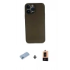 MARSİLYAN™- iPhone 13 Pro Max Kılıf Yadigar Yansıma Serisi - Şeffaf Maxco Cam Ekran Koruyucu + Shine Kamera Lens Koruma Cam - MI