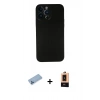 MARSİLYAN™- iPhone 13 Pro Max Kılıf Yadigar Yansıma Serisi - Şeffaf Maxco Cam Ekran Koruyucu + Shine Kamera Lens Koruma Cam - MI