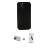 MARSİLYAN™- iPhone 13 Pro Max Kılıf Yadigar Yansıma Serisi - Şeffaf Pasifik Cam Ekran Koruyucu + Rainbow Kamera Lens Koruma Cam - MI