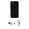 MARSİLYAN™- iPhone 13 Pro Max Kılıf Yadigar Yansıma Serisi - Şeffaf Pasifik Cam Ekran Koruyucu + Rainbow Kamera Lens Koruma Cam - KI