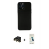 MARSİLYAN™- iPhone 13 Pro Max Kılıf Yadigar Yansıma Serisi - Şeffaf Pasifik Cam Ekran Koruyucu + Raze Metal Kamera Lens - GD