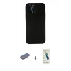 MARSİLYAN™- iPhone 13 Pro Max Kılıf Yadigar Yansıma Serisi - Şeffaf Pasifik Cam Ekran Koruyucu + Renkli Kamera Lens Koruma Cam - TU