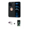 MARSİLYAN™- iPhone 13 Pro Max Kılıf Yankı Form Prime - Şeffaf 360 Full Body Arka Koruyucu + Pers Alüminyum Kamera Lens - GI