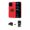 MARSİLYAN™- iPhone 13 Pro Max Kılıf Yankı Form Prime - Şeffaf 360 Full Body Arka Koruyucu + Raze Metal Kamera Lens - GD
