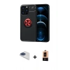 MARSİLYAN™- iPhone 13 Pro Max Kılıf Yankı Form Prime - Şeffaf Maxco Cam Ekran Koruyucu + Pers Alüminyum Kamera Lens - LT