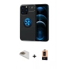 MARSİLYAN™- iPhone 13 Pro Max Kılıf Yankı Form Prime - Şeffaf Maxco Cam Ekran Koruyucu + Pers Alüminyum Kamera Lens - GD