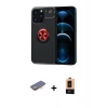 MARSİLYAN™- iPhone 13 Pro Max Kılıf Yankı Form Prime - Şeffaf Maxco Cam Ekran Koruyucu + Renkli Kamera Lens Koruma Cam - TU