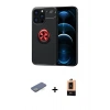 MARSİLYAN™- iPhone 13 Pro Max Kılıf Yankı Form Prime - Şeffaf Maxco Cam Ekran Koruyucu + Yeşil Renkli Kamera Lens Koruma Cam