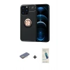 MARSİLYAN™- iPhone 13 Pro Max Kılıf Yankı Form Prime - Şeffaf Pasifik Cam Ekran Koruyucu + Renkli Kamera Lens Koruma Cam - SI