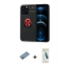 MARSİLYAN™- iPhone 13 Pro Max Kılıf Yankı Form Prime - Şeffaf Pasifik Cam Ekran Koruyucu + Shine Kamera Lens Koruma Cam - PE